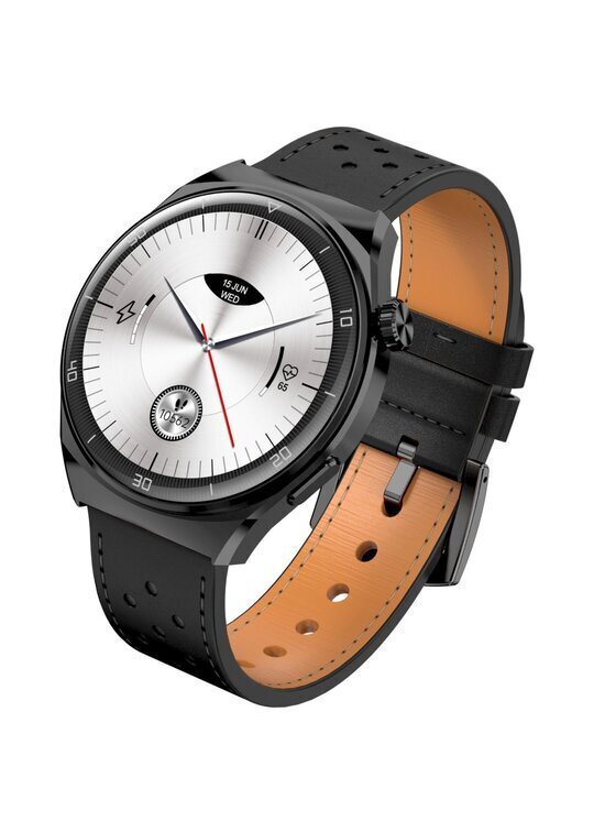 Garett V12 Smartwatch with Heart Rate Monitor Black view 3