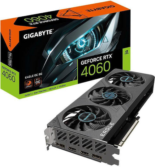 Gigabyte GeForce RTX 4060 8GB GDDR6 Eagle OC Graphics Card view 1
