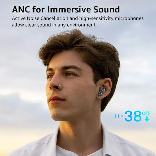 Tozo AeroSound 3 Earbud / In-ear Bluetooth Handsfree Earphones with Sweat Resistance and Charging Case White view 5