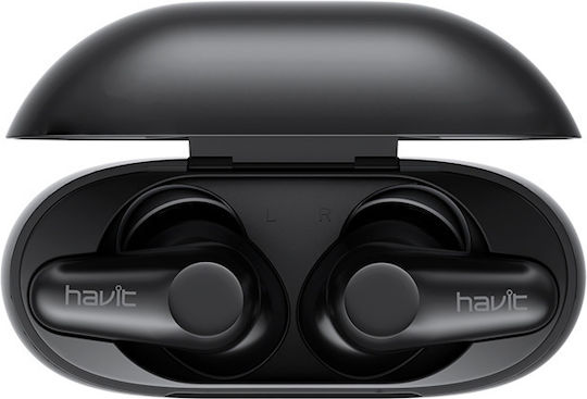 Havit TW915E In-ear Bluetooth Handsfree Earphones with Charging Case Black view 2