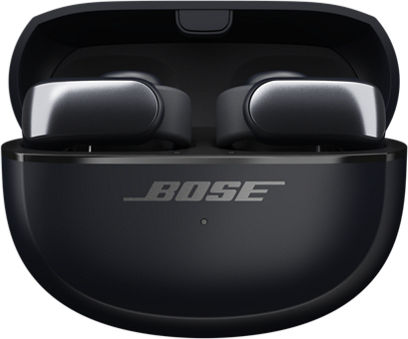 Bose Ultra Open Open Ear Bluetooth Handsfree Earphones with Sweat Resistance and Charging Case Black