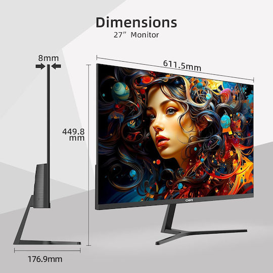 CHiQ 27F650R IPS Gaming Monitor 27" FHD 1920x1080 view 5