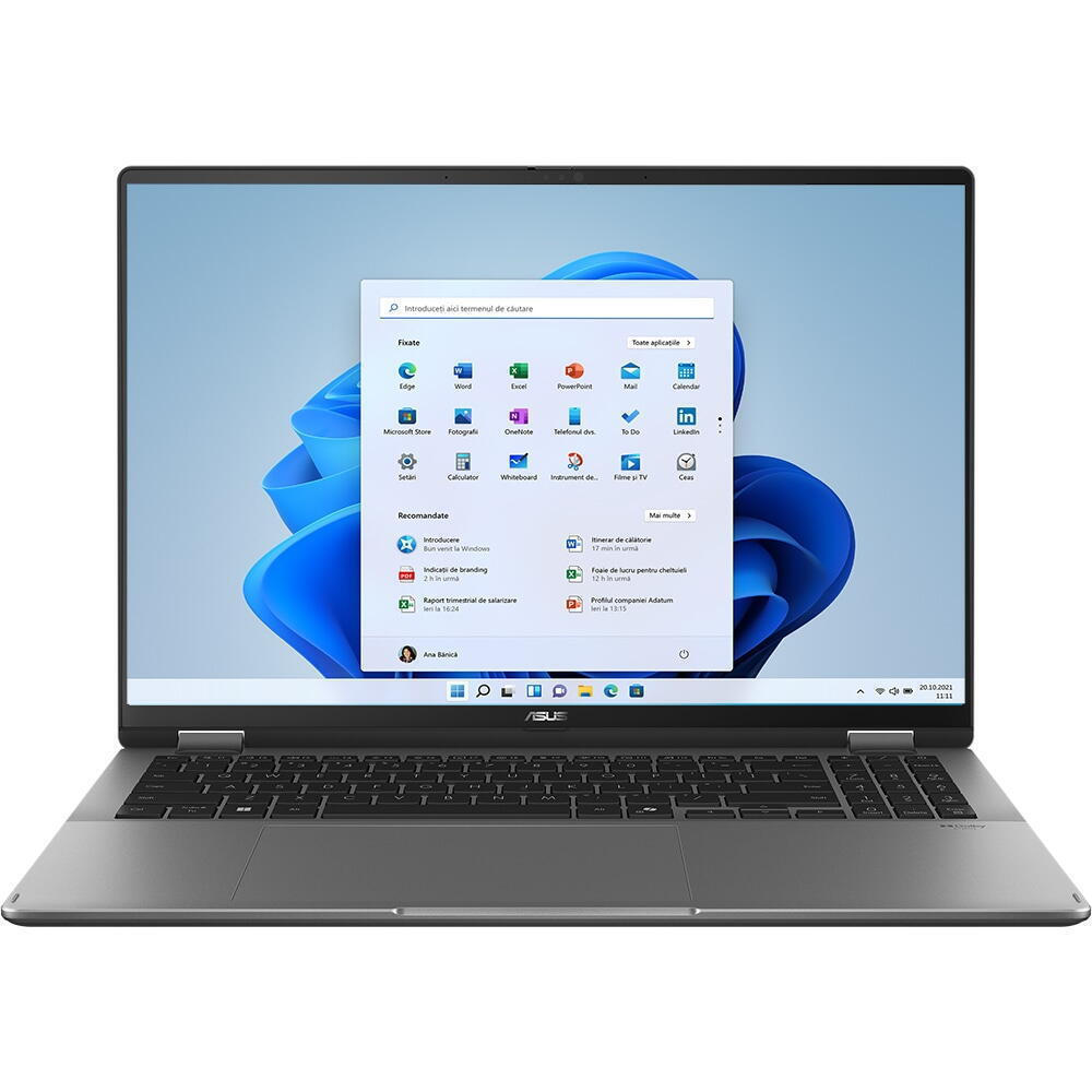 Asus Vivobook Flip TP3607SA-RJ050X 16" OLED Touchscreen 120Hz (Ultra 5-226V/16GB/1TB SSD/W11 Pro) (US Keyboard) view 2