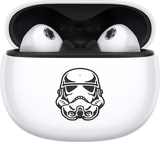 Xiaomi Buds 3 Star Wars Bluetooth Handsfree Earphones with Sweat Resistance and Charging Case White view 2