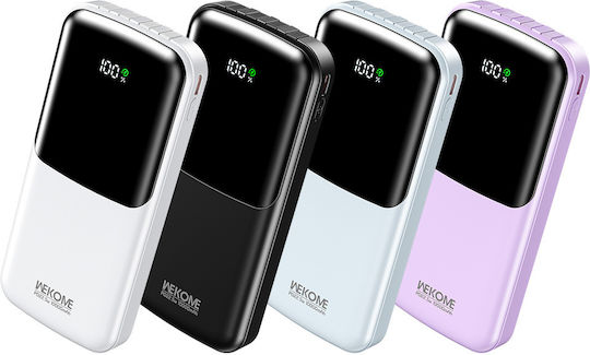 WK WP-65 Power Bank 10000mAh 22.5W Power Delivery White view 4