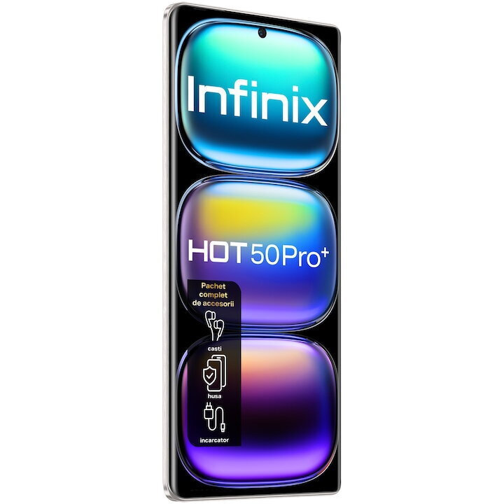 Infinix Hot 50 Pro+ Dual SIM (8/256GB) Titanium Gray vue 3