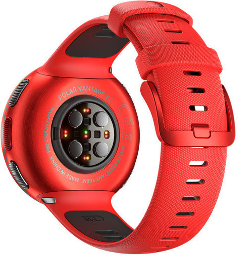 Polar Vantage V2 Aluminium 47mm Waterproof Smartwatch with Heart Rate Monitor (Red) view 4