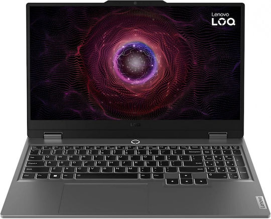 Lenovo LOQ 15AHP9 15.6" IPS FHD 144Hz (Ryzen 5-8645HS/16GB/512GB SSD + 512GB SSD/GeForce RTX 4060/W11 Home) Luna Grey (US Keyboard) view 4