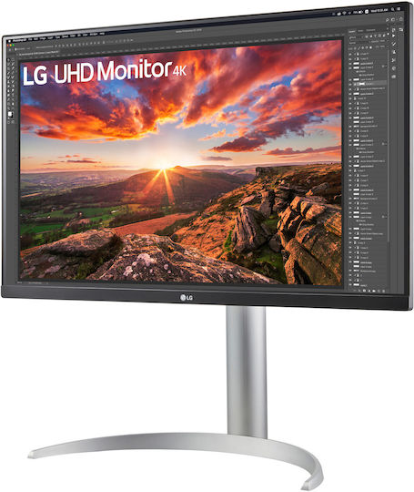 LG 27UP85NP-W IPS HDR Monitor 27" 4K 3840x2160 with Response Time 5ms GTG view 2