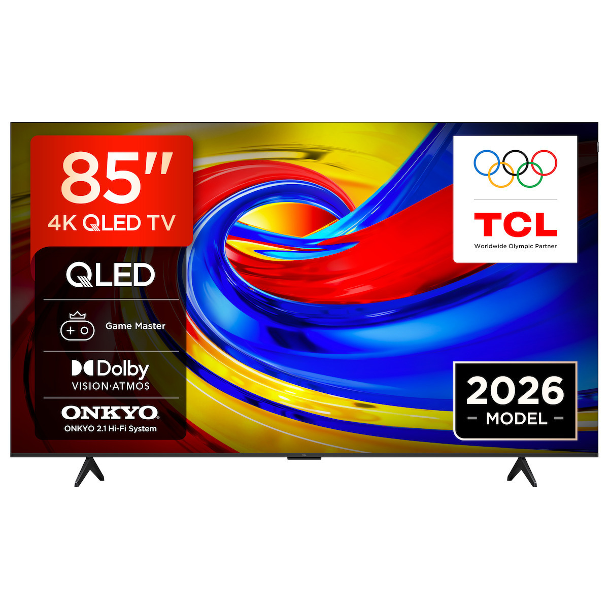 TCL Smart TV 85" 4K UHD QLED P7L HDR (2026) 85P7L