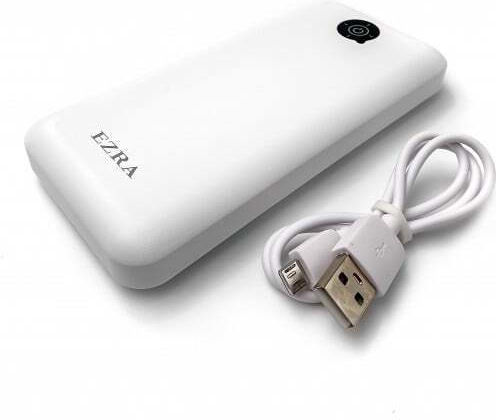 Ezra Pb55 Power Bank 10000mAh with USB-A Port and USB-C Port White view 3