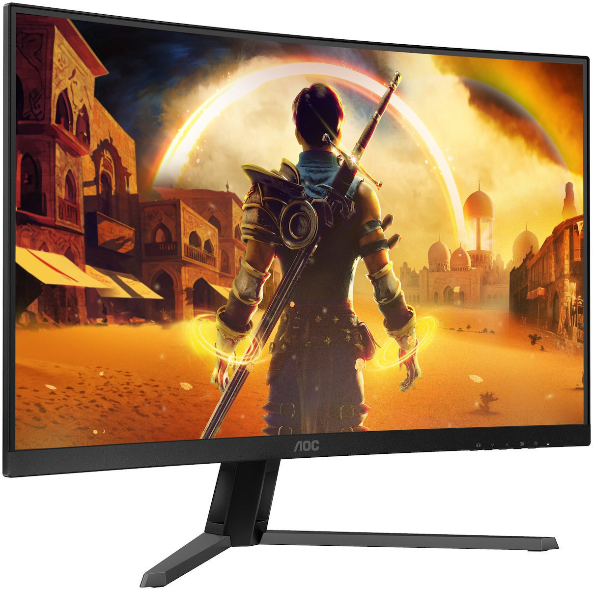 AOC C32G42ZE VA HDR Curved Gaming Monitor 31.5" FHD 1920x1080 240Hz with 4ms Response Time GTG view 5