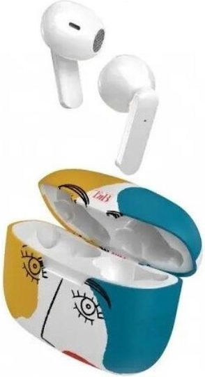T'nB EBXART3 In-ear Bluetooth Handsfree Headphones with White Charging Case