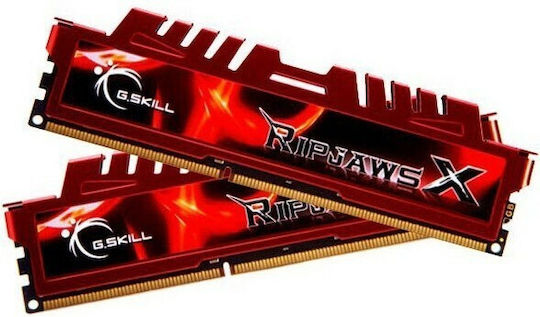 G.Skill RipjawsX DDR3 16GB RAM with 2x8GB Modules and Speed 1600 for Desktop F3-12800CL10D-16GBXL view 3