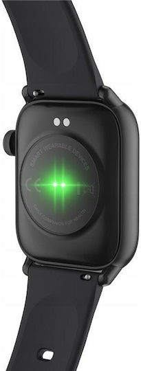Oromed Oro Smart Fit 5 Stainless Steel Smartwatch with Heart Rate Monitor (Black) view 5
