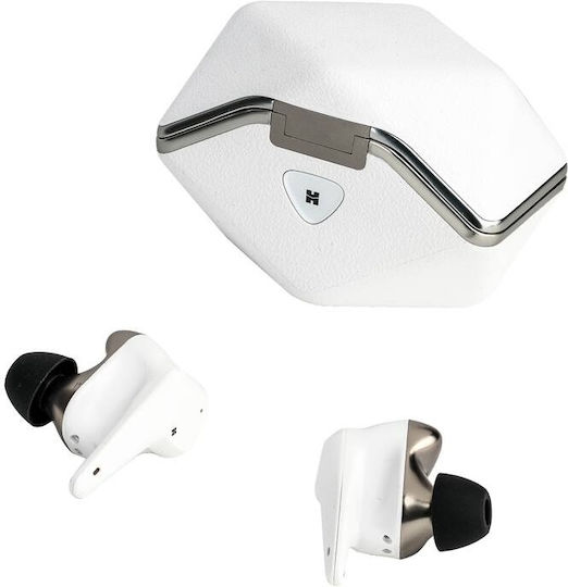 HiFiman Svanar Wireless LE In-ear Bluetooth Handsfree Earphones with Sweat Resistance and Charging Case White vue 3