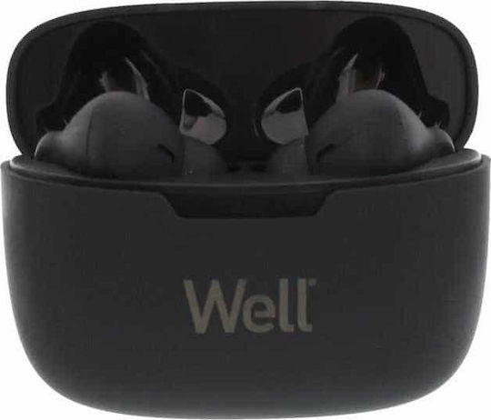 Well BOOSTWE-WL In-ear Bluetooth Handsfree Earphones with Charging Case Black view 3