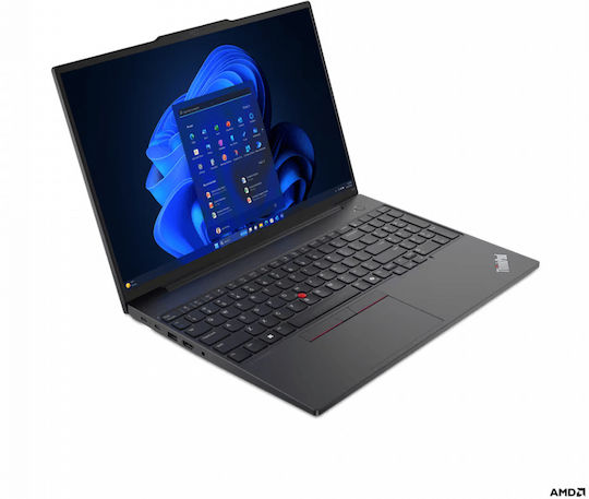 Lenovo ThinkPad E16 Gen 2 (AMD) 16" IPS FHD+ (Ryzen 5-7535HS/16GB/512GB SSD/W11 Pro) (DE Keyboard) view 2
