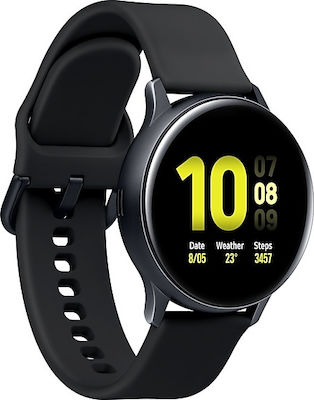 Samsung Galaxy Watch Active2 Aluminium 40mm Waterproof with eSIM and Heart Rate Monitor (Black) view 4