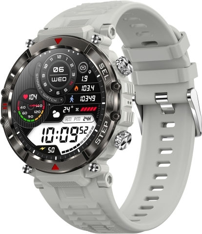 Cf11 1.39 Inch Waterproof Smart Sports Wristband Support Heart Rate Monitoring Blood Pressure Monitoring Grey view 1