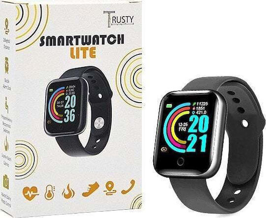 Trusty Lite Smartwatch with SIM (Black) view 1