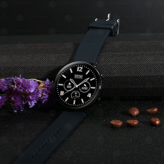 GW33 Smartwatch with Heart Rate Monitor (Black) view 3