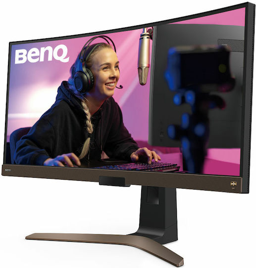 BenQ EW3880R Ultrawide IPS HDR Curved Gaming Monitor 37.5" QHD 3840x1600 with Response Time 4ms GTG view 4