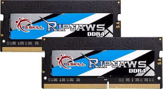 G.Skill Ripjaws DDR4 16GB RAM with 2x8GB Modules and Speed 2666 for Laptop F4-2666C19D-16GRS