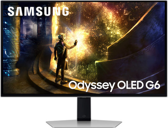 Samsung Odyssey G6 G61SD OLED HDR Monitor 27" QHD 2560x1440 240Hz with Response Time 0.03ms GTG