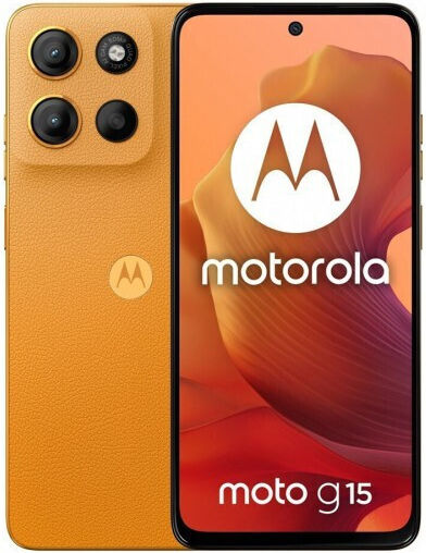 Motorola Moto G15 Dual SIM (8GB/512GB) Orange vista 2