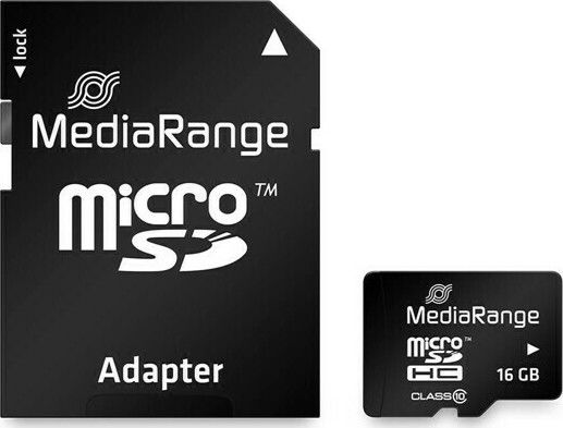 MediaRange MR958 microSDHC 16GB Class 10 A1 High Speed 80MB/s with Adapter view 5