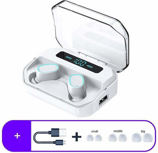 In-ear Bluetooth Handsfree Earphones with Charging Case Digital Display view 5