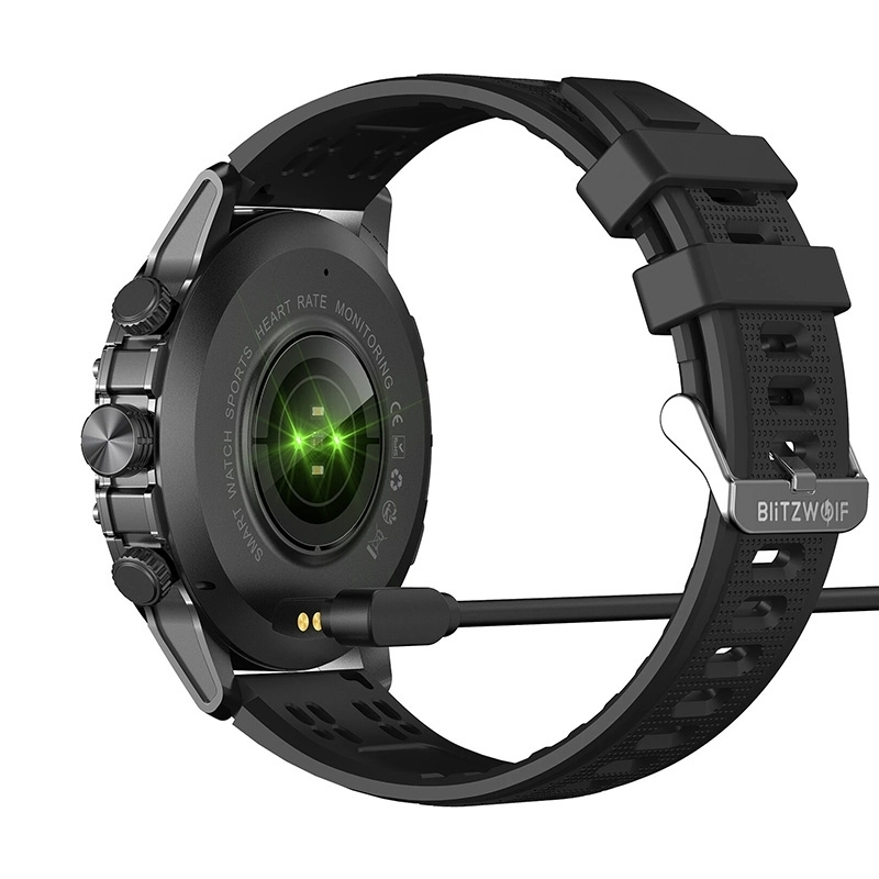 BlitzWolf BW-AT6 Plus 51mm Smartwatch with Heart Rate Monitor (Black) view 5