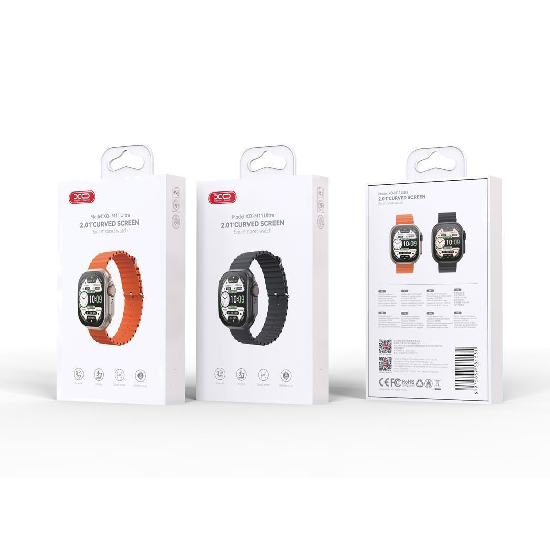 XO M11ULTRA Smartwatch with Heart Rate Monitor (Black) view 3