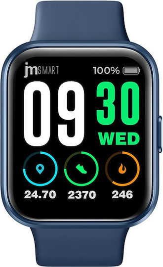Jmsmart Hello Smartwatch with Heart Rate Monitor (Blue)