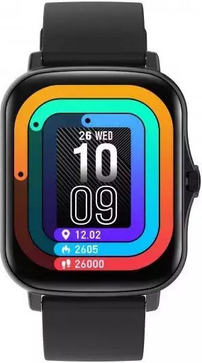 Fontastic Fontafit 480CH Smartwatch with Heart Rate Monitor (Talis Black) view 2