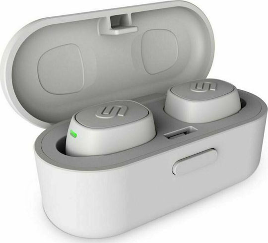 Urbanista Tokyo Moon Walk Airline Edition In-ear Bluetooth Handsfree Earphones with Sweat Resistance and Charging Case Silver
