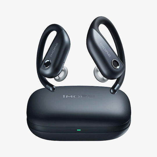 1More Fit Open Earbud Bluetooth Handsfree Earphones with Sweat Resistance and Charging Case Gray vista 3