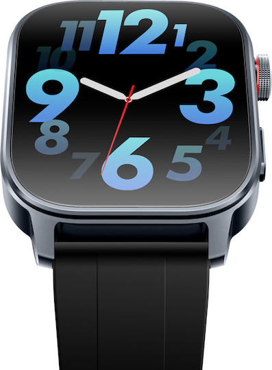 Kieslect Ks 3 47mm Smartwatch with Heart Rate Monitor (Black) view 2