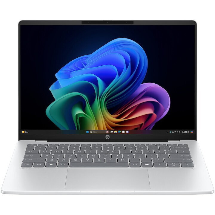 HP OmniBook 5 NG AI Quadro 25C2 14" OLED FHD+ (Snapdragon-X1-26-100/16GB/512GB SSD/W11 Home) (US Keyboard)