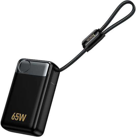 Hoco Q53 Power Bank 12000mAh 65W Power Delivery Black view 4