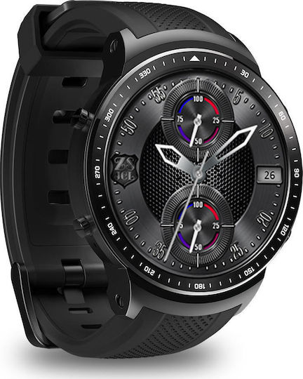 Zeblaze THOR PRO 3G 47mm Smartwatch with Heart Rate Monitor (Black) view 2