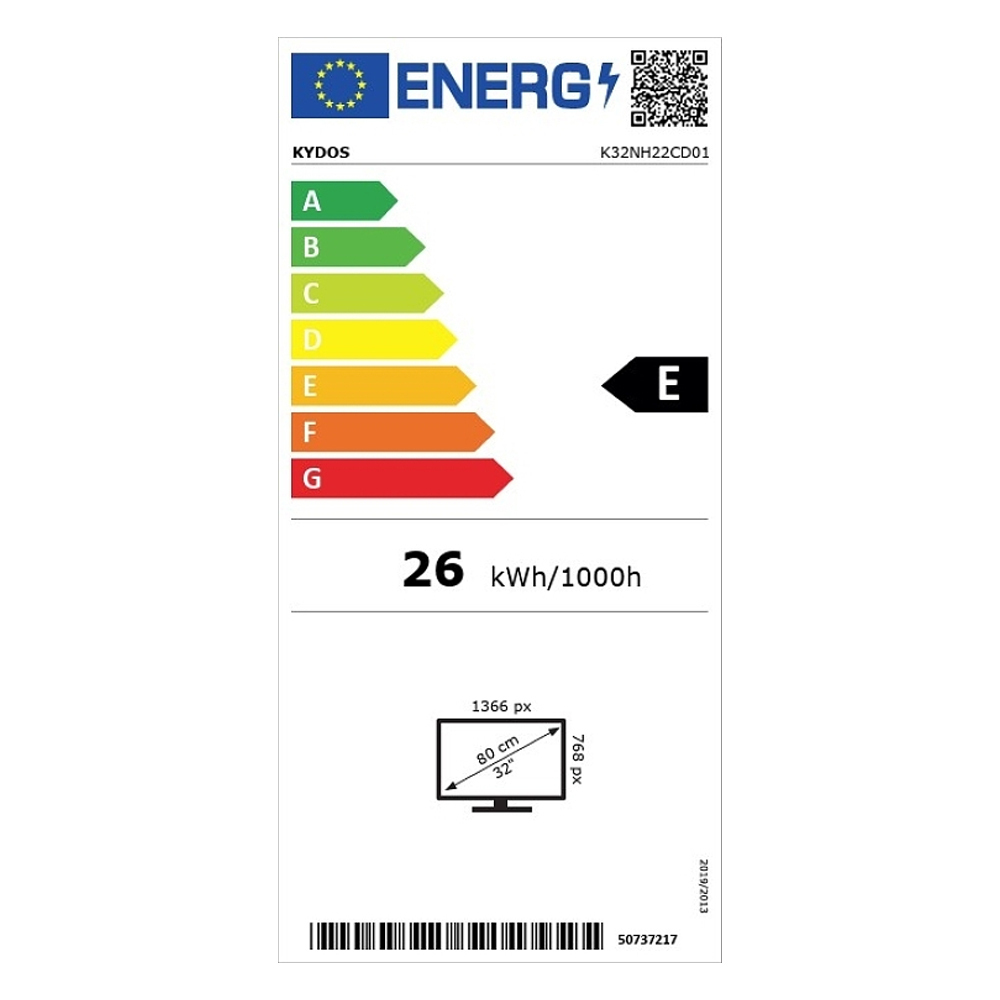 Kydos Television 32" HD Ready LED K32NH22SD01V3 (2025) view 4