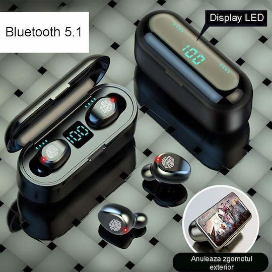 T20 Earbud Bluetooth Handsfree Earphones with Sweat Resistance and Charging Case Intelligent LED Display vista 4