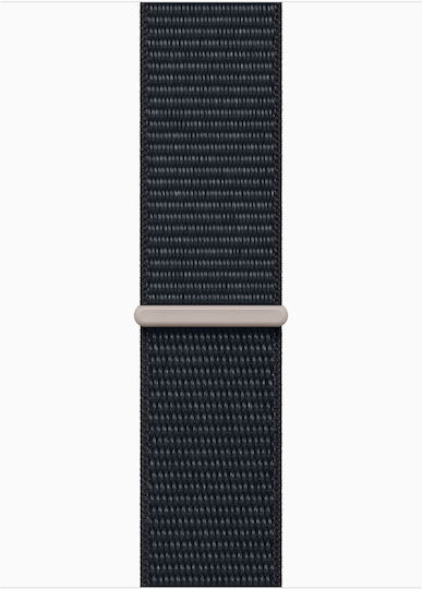 Apple Watch Series 9 Cellular Aluminium 41mm Waterproof with eSIM and Heart Rate Monitor (Midnight with Midnight Sport Loop) view 3