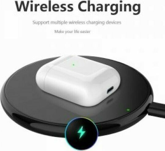 A2 Earbud Bluetooth Handsfree Earphones with Charging Case White view 3