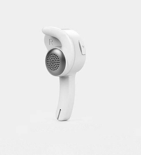 Remax RB-T10 Earbud Bluetooth Handsfree Earphone White view 3