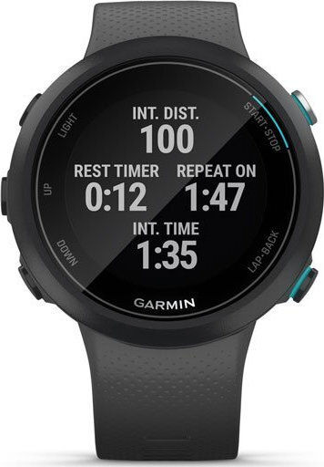 Garmin Swim 2 42mm Waterproof Smartwatch with Heart Rate Monitor (Slate) vista 7