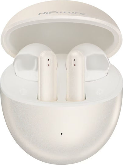 HiFuture ColorBuds 3 Bluetooth Handsfree Earphones with Sweat Resistance and Charging Case White