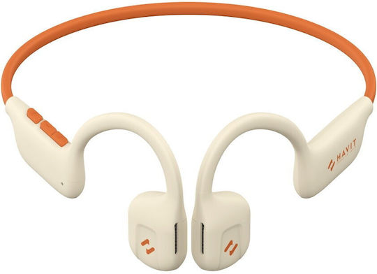 Havit Freego1 Air Open Ear Bluetooth Handsfree Earphones Beige view 1
